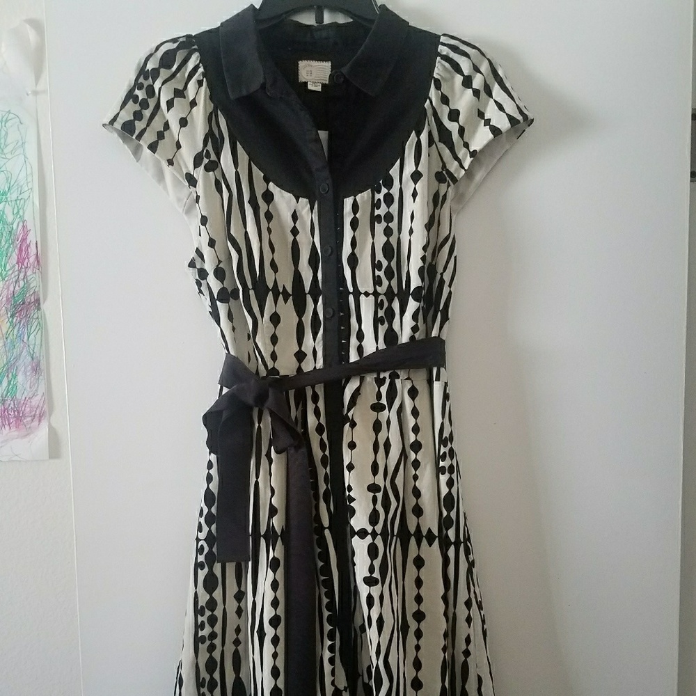 Anthropologie Harlequin Shirtdress by Postmark